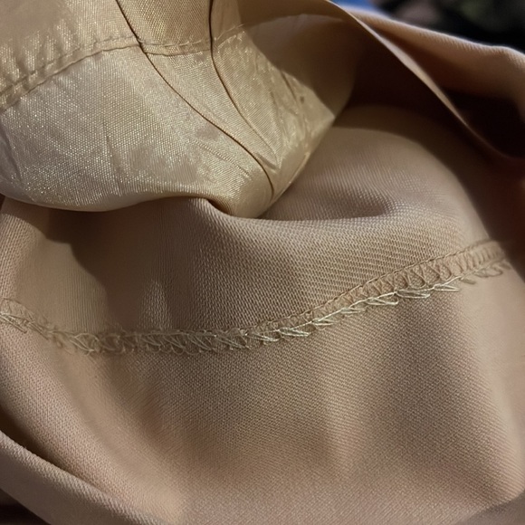 Dana Buchman wool beige lined wide leg pants Sz 12 - Picture 8 of 8